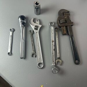 Vintage Namebrand Tools Craftsman, Drop Forged, JH Williams